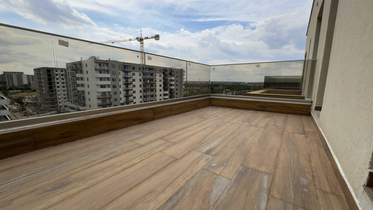 Penthouse 3 camere de vânzare Pipera | 275 mp total, rooftop privat 116 mp 