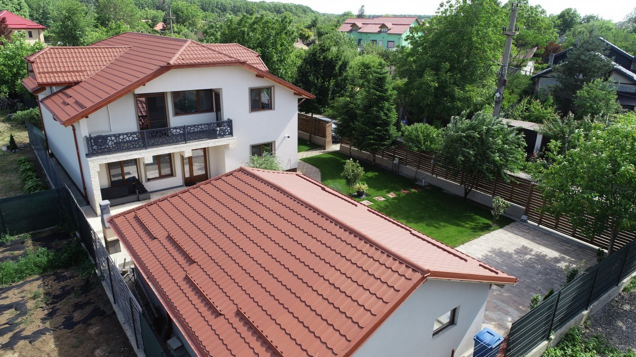  Vila Modernă 6 Camere - Grădină Spațioasă în Snagov