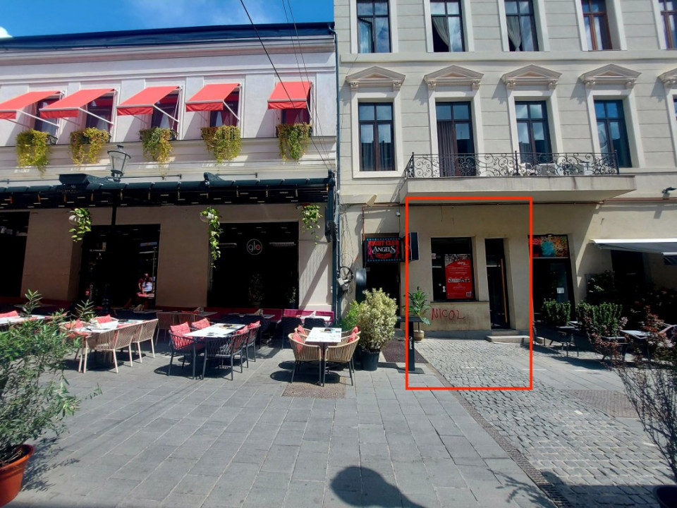 Centrul Vechi, spațiu comercial 34mp Str. Smârdan!