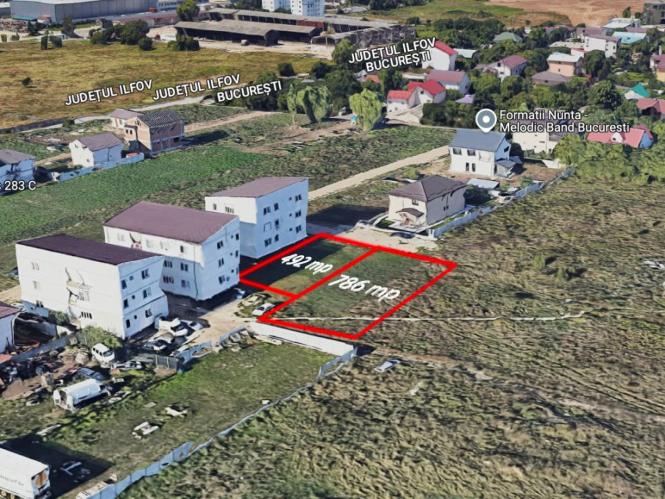 Teiuș, Rahova - teren intravilan de vânzare, 786mp