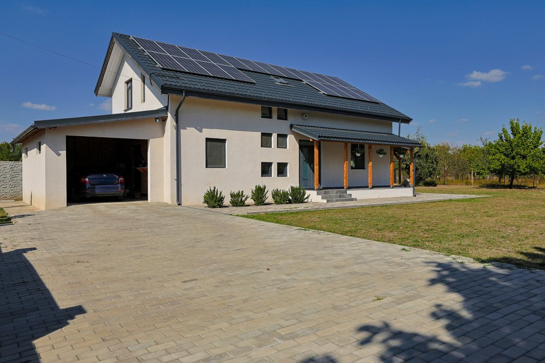 De vanzare vila moderna 5 camere, teren 1.100mp - Moara Vlasiei, Ilfov