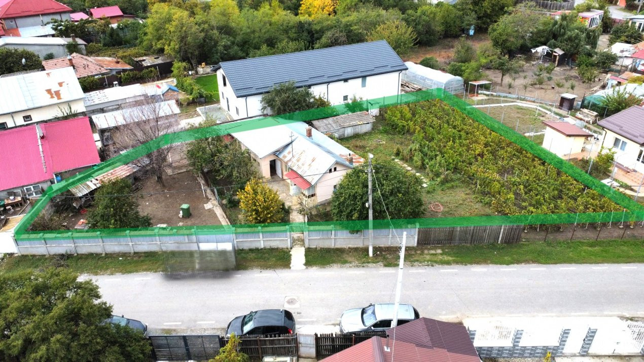 Teren de vanzare 1000mp in Stefanestii de Jos, la sosea si cu utilitati