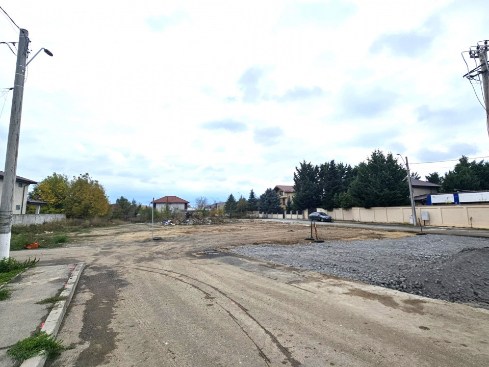 Oportunitate - vanzare teren 1269mp in centrul loc. Stefanestii de Jos
