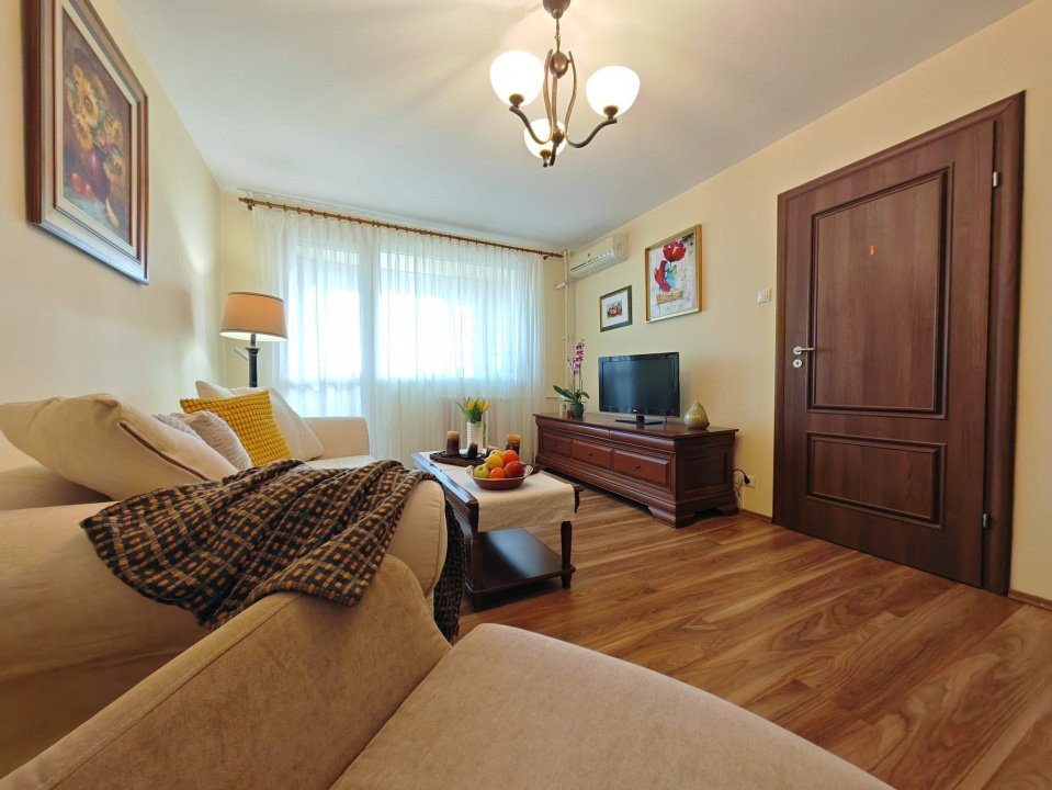 Apartament 2 camere – lângă Parcul Titan - Strada Rotundă,  bloc reabilitat