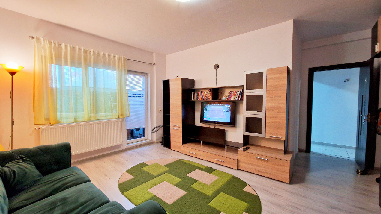 Apartament 3 camere  la demisol, mobilat si utilate cu garaj subteran