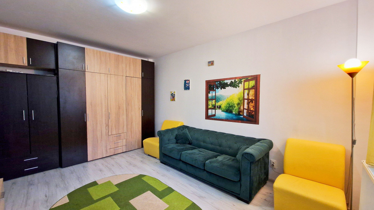 Apartament 3 camere  la demisol, mobilat si utilate cu garaj subteran