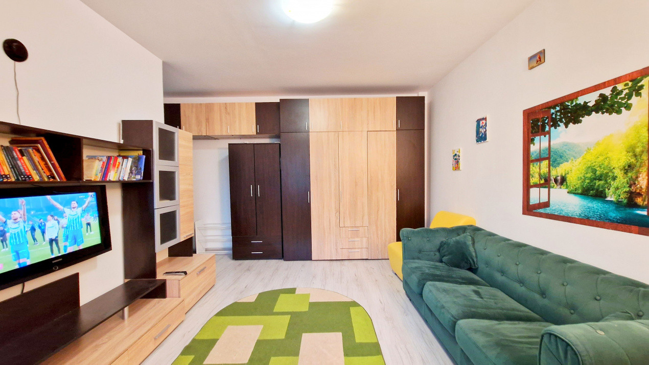 Apartament 3 camere  la demisol, mobilat si utilate cu garaj subteran