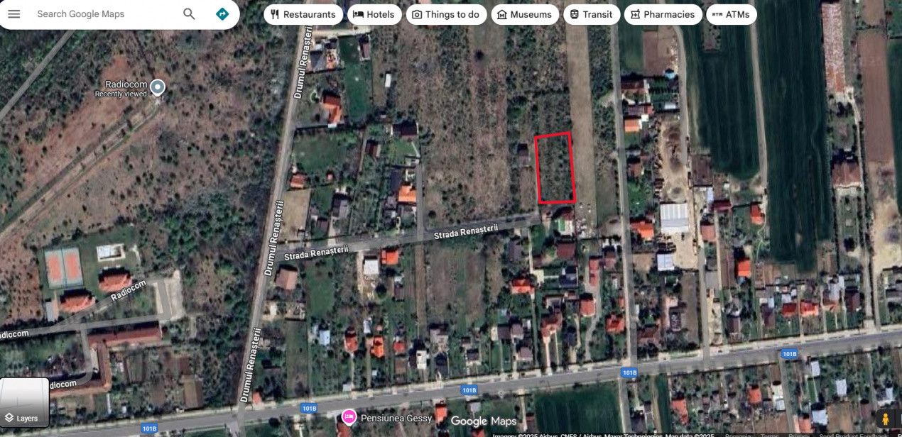 Teren de vanzare in Vladiceasca, 2156mp, langa DN1 - Snagov Plaza