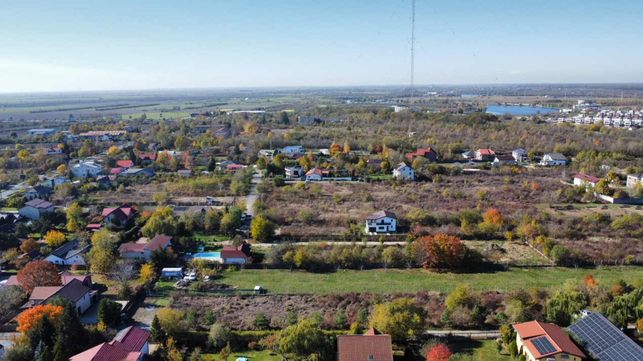 Teren de vanzare in Vladiceasca, 2156mp, langa DN1 - Snagov Plaza