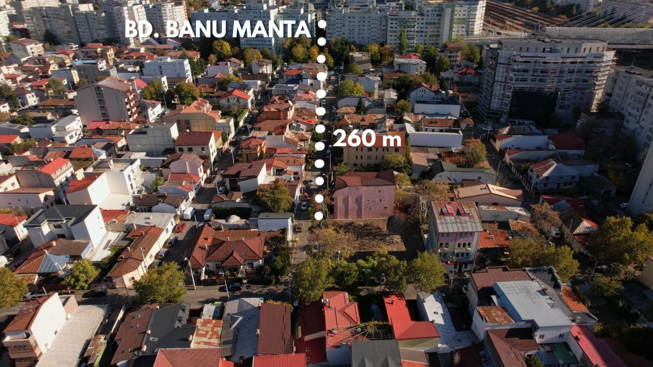 Teren dezvoltare Rezidentiala/Office/Mixta - Banu Manta-Titulescu