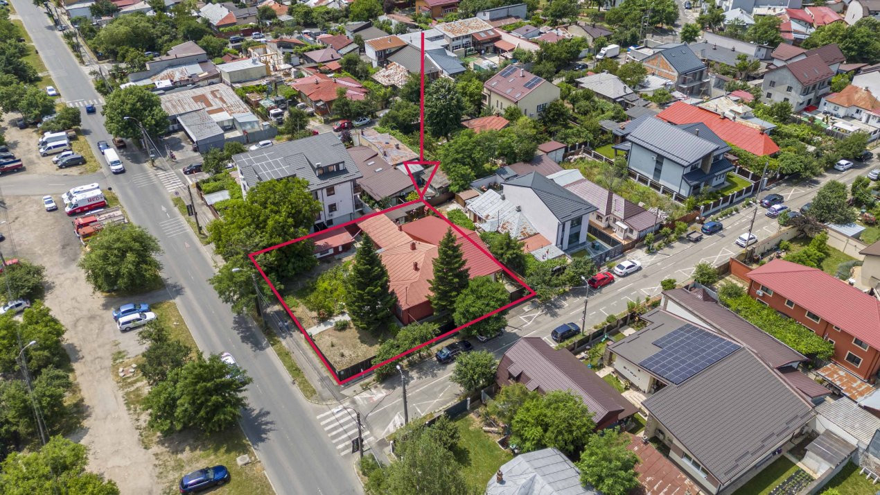 Teren 600 mp*Dubla deschidere 29*21* Laminorului 41*Casa caramida 140mp