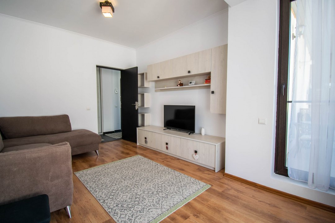 Parcul Teilor-Auchan Titan 2 camere,dec,mobilat si utilat+loc parcare