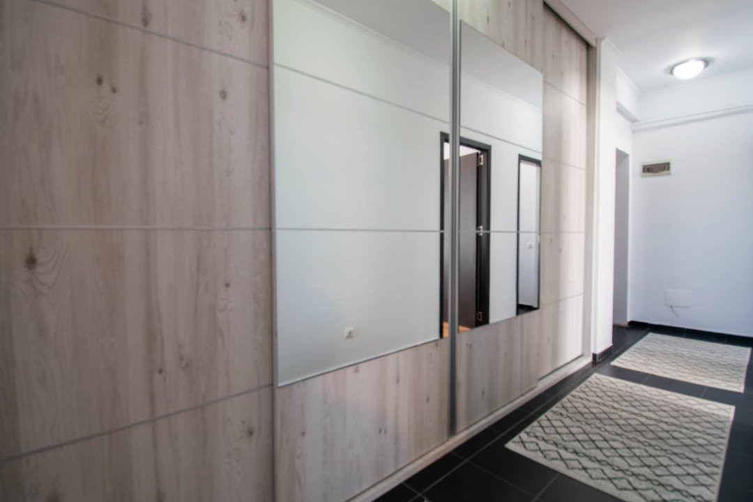 Parcul Teilor-Auchan Titan 2 camere,dec,mobilat si utilat+loc parcare