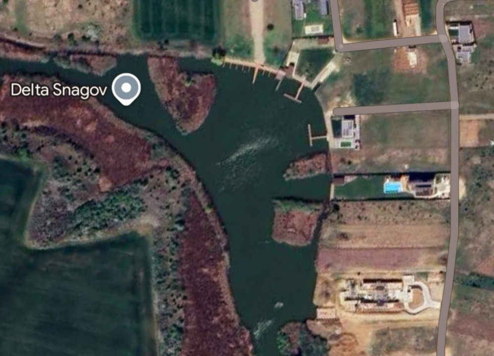 Teren 2500 mp – Izvorani | Deschidere directă la lac 