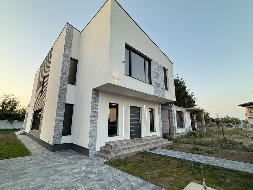 Locuință elegantă și eficientă, 5 camere, terasă și curte-Chitila str Castanilor