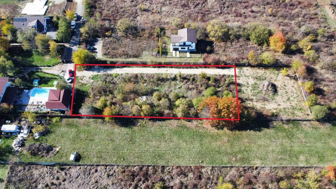 Teren de vanzare in Vladiceasca, 720mp, langa DN1 - Snagov Plaza