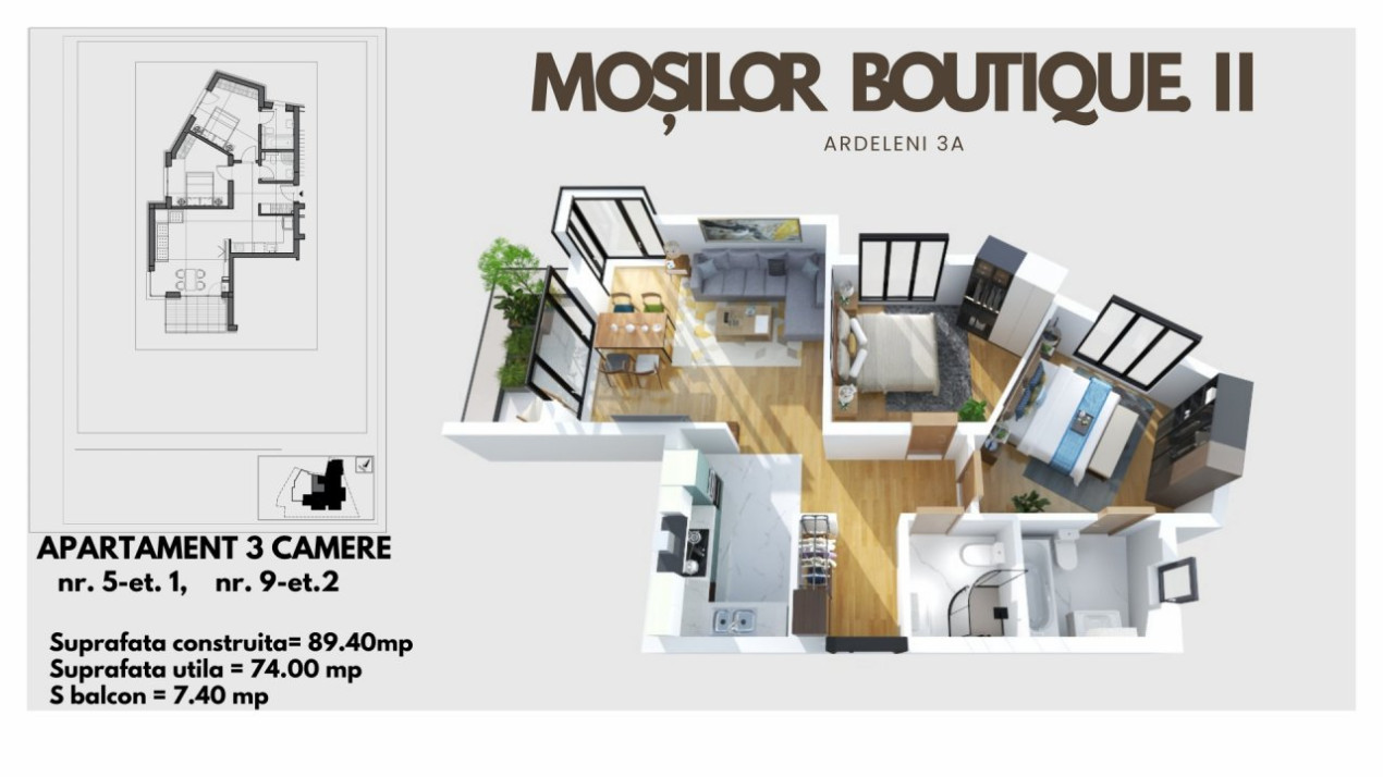 Mosilor, apartamente noi !