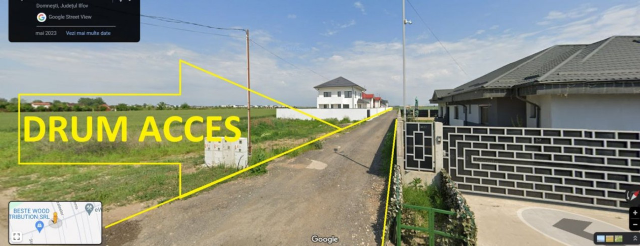  Strada Fortului-Teren intravilan