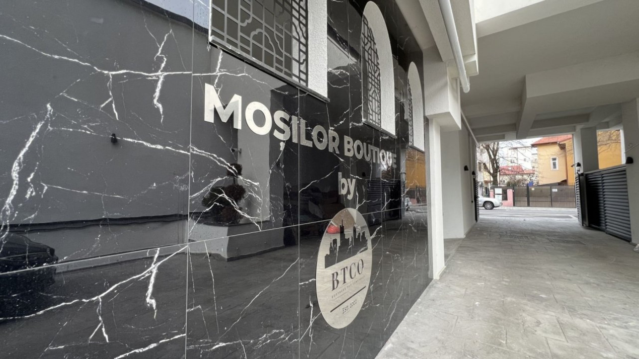 Mosilor Boutique II  apartament cu gradina si 2 terase !