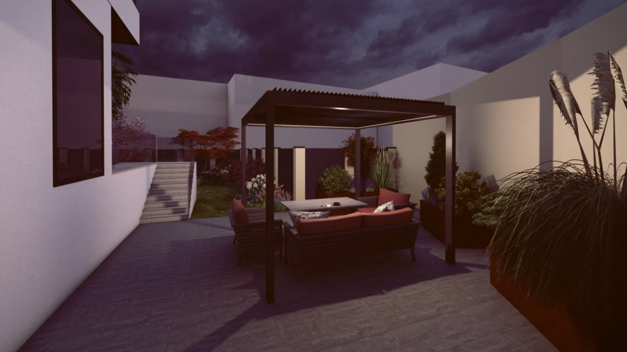 Mosilor Boutique II  apartament cu gradina si 2 terase !