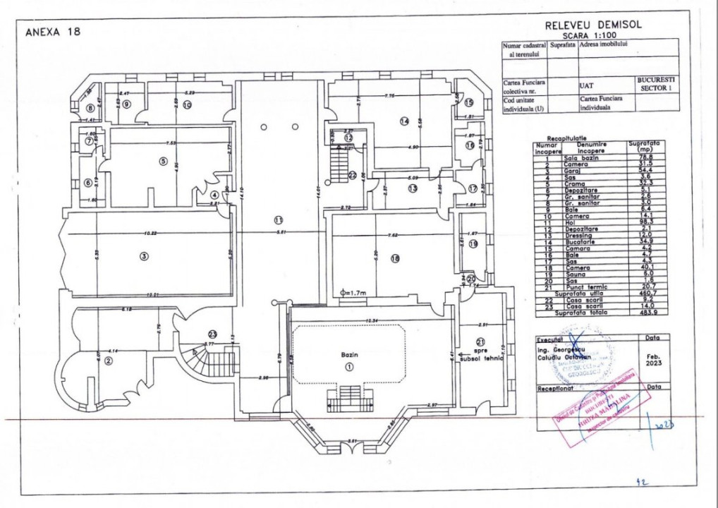 Vilă exclusivistă în Băneasa – teren 3.718 mp, suprafață desfăsurată 1.750 mp