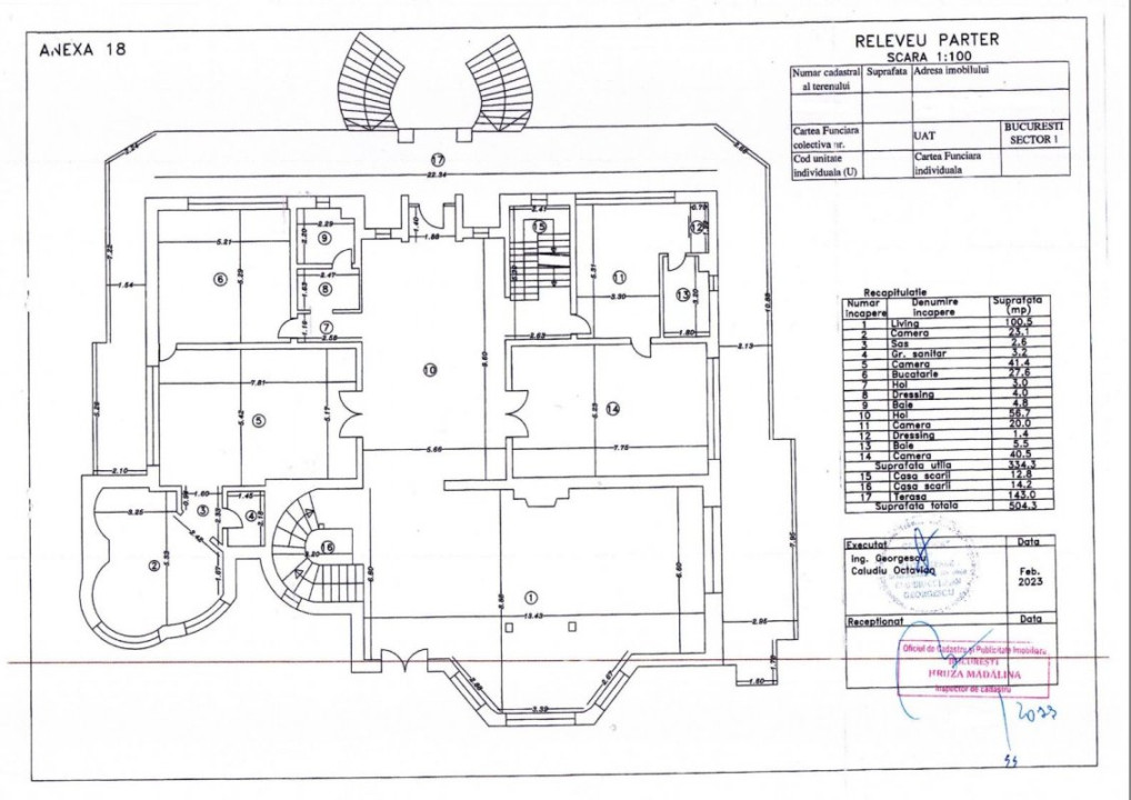 Vilă exclusivistă în Băneasa – teren 3.718 mp, suprafață desfăsurată 1.750 mp