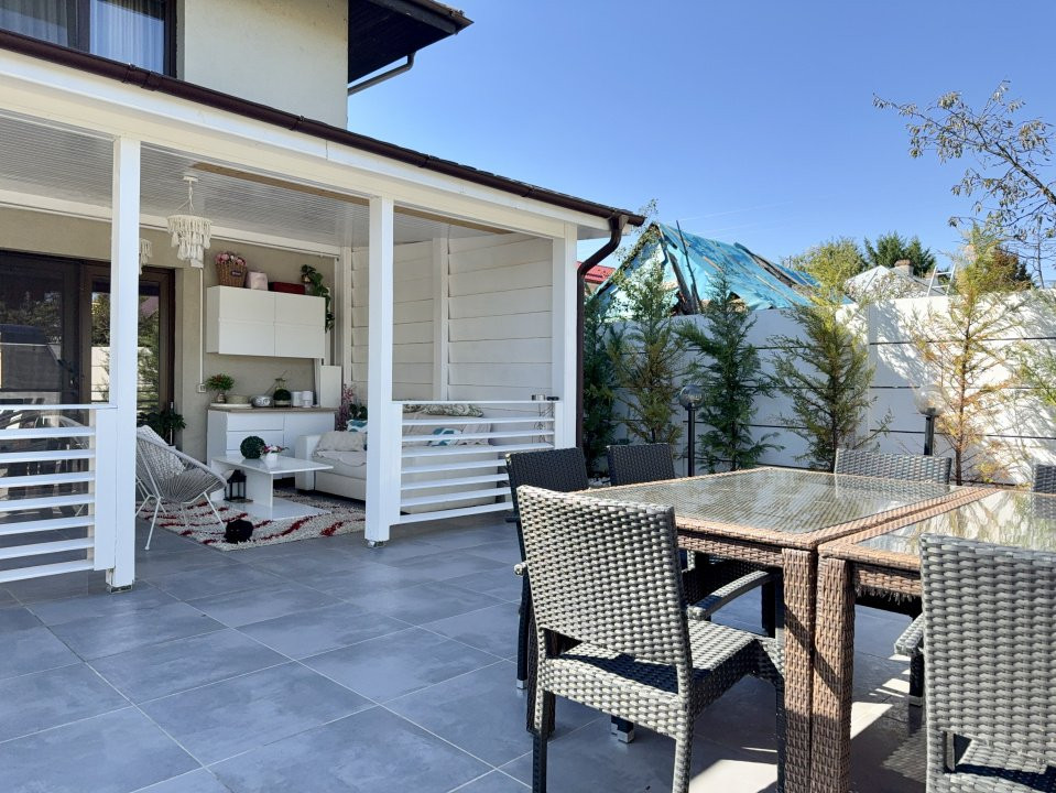 Vilă elegantă cu piscină privată în complex exclusivist – Mogoșoaia