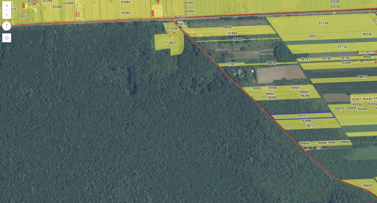 `Teren cu dubla deschidere, langa padure, Snagov - Strada Parcului 