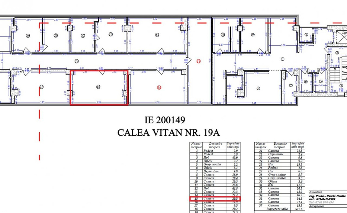 Spatiu de birouri | Piata Vitan | Utilitati incluse | Nu se aplica TVA