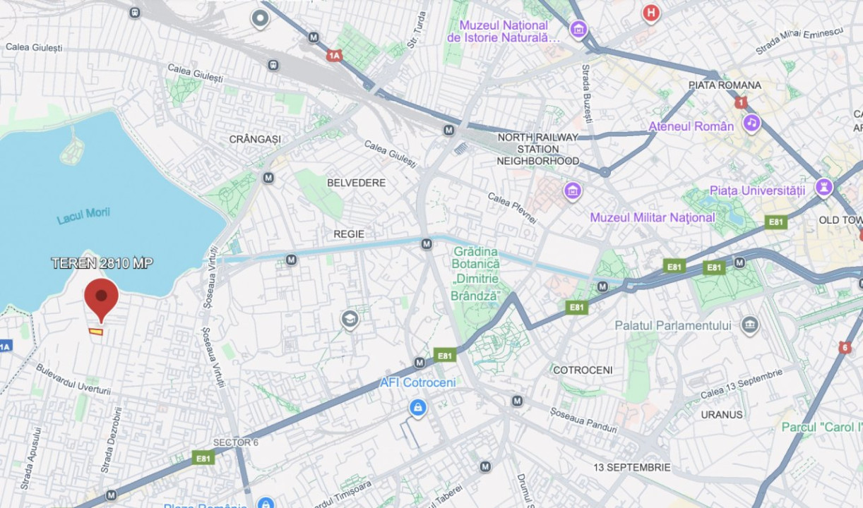 Teren intravilan 2.810 mp - Militari, utilitati , independent de Apanova 