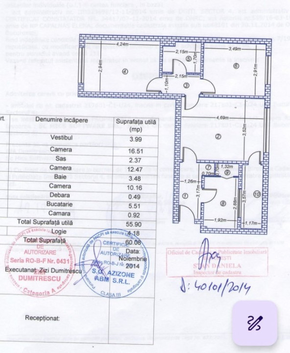 Apartament 3 camere Piata Sudului - gata de mutat