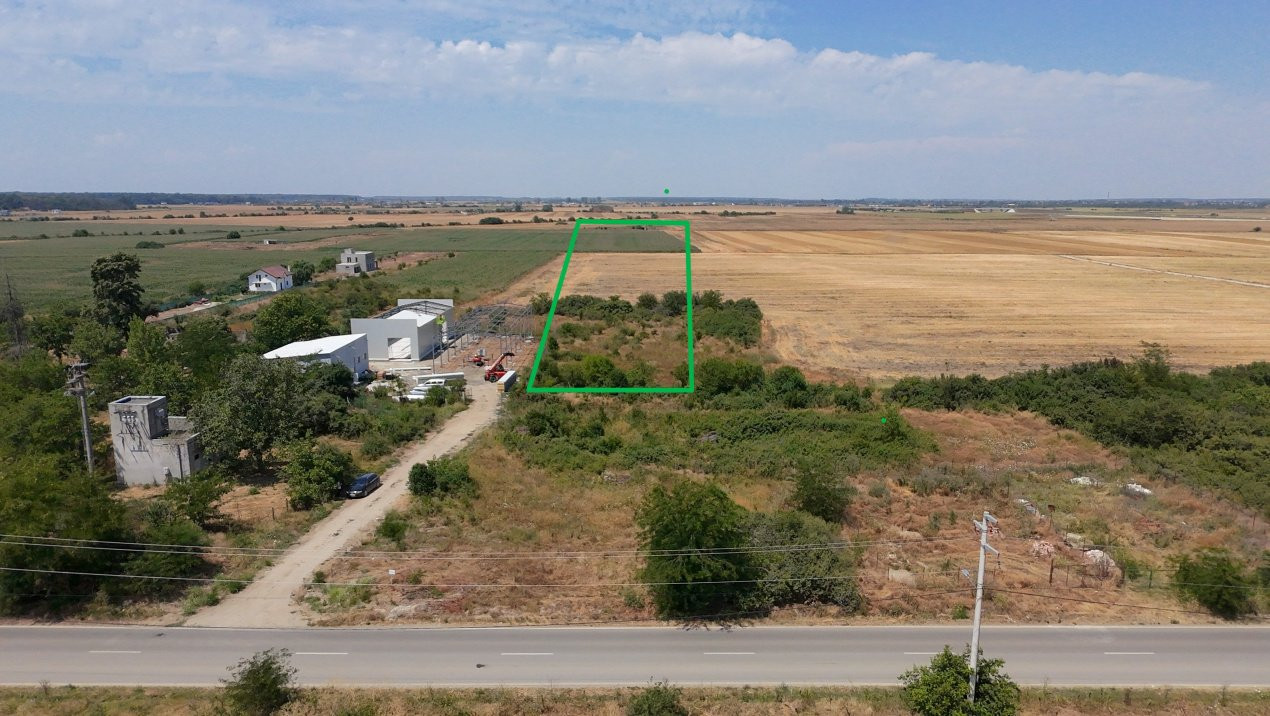 Teren 7500mp Parcelat Cartier Imobiliar Clinceni A0 | Deschidere 50ml