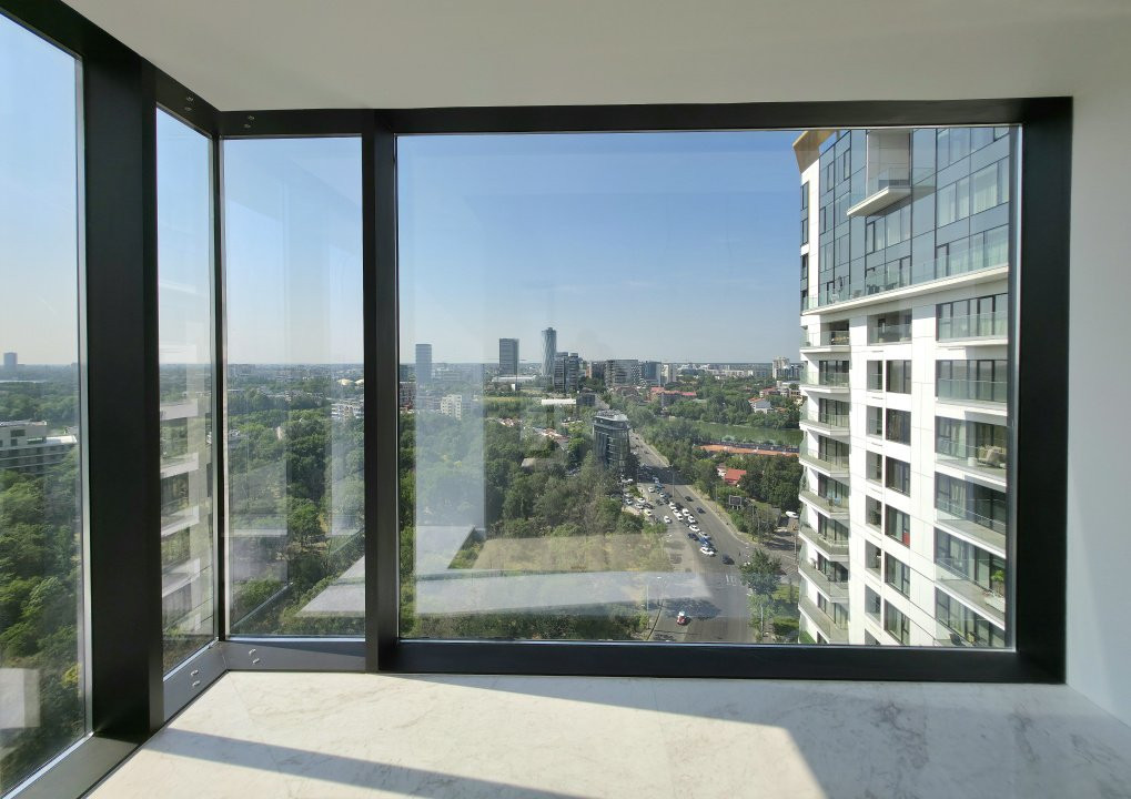 Panoramic View 16 Floor | 4 Rooms 154SQM + 2 Parking | One Verdi Park -Floreasca