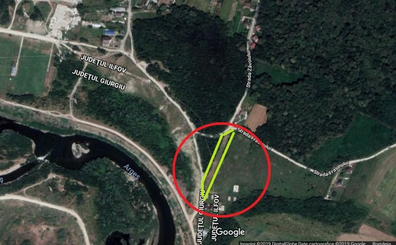 Teren intravilan Măgurele langa padurea Cornetu si Arges