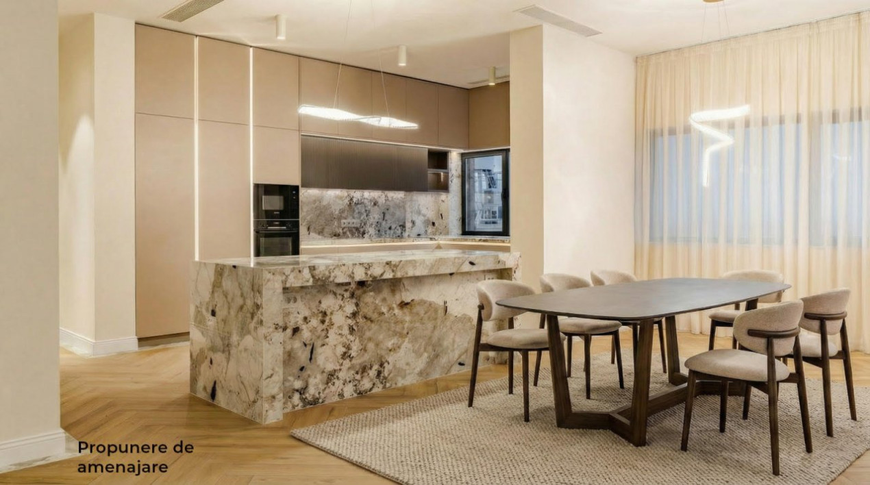 Ce priveliste! Deasupra tuturor - Penthouse Spectaculos cu Terase 210mp!