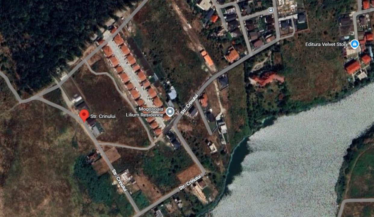 Teren de vânzare în Mogoșoaia – Strada Crinului, lângă lac | Lot ideal pentru ca