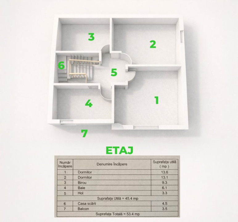 Vila Berceni mutare imediata mobilata si utilata, acasa din prima zi!