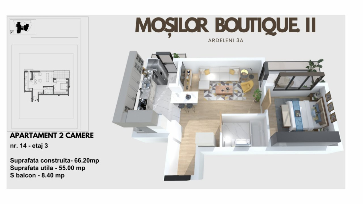 Mosilor Boutique II - apartamente in Centrul Capitalei 