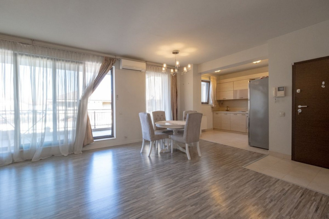 Pipera Rond OMV - 3 camere - 2 locuri parcare subterana si boxa