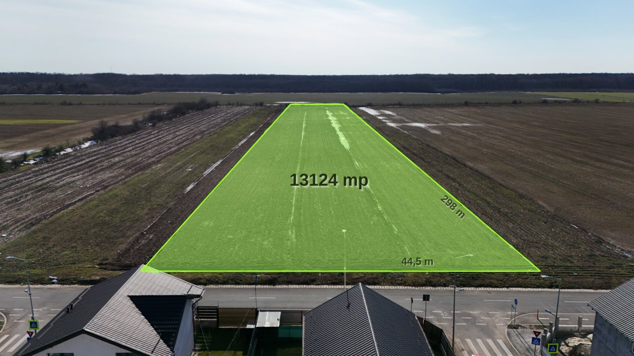 Teren intravilan 13124 mp cu front 44.5 m | Buftea - Cartierul Tineretului
