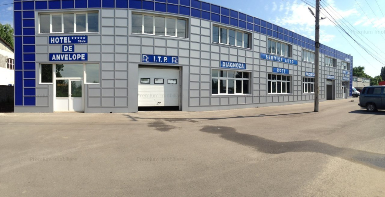 Service auto 550 mp, 1000mp parcare, mecanica, tinichigerie, vopsitorie