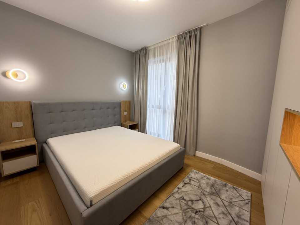 Unirii bloc 2023, apartament mobilat complet, terasa cu vedere superba !