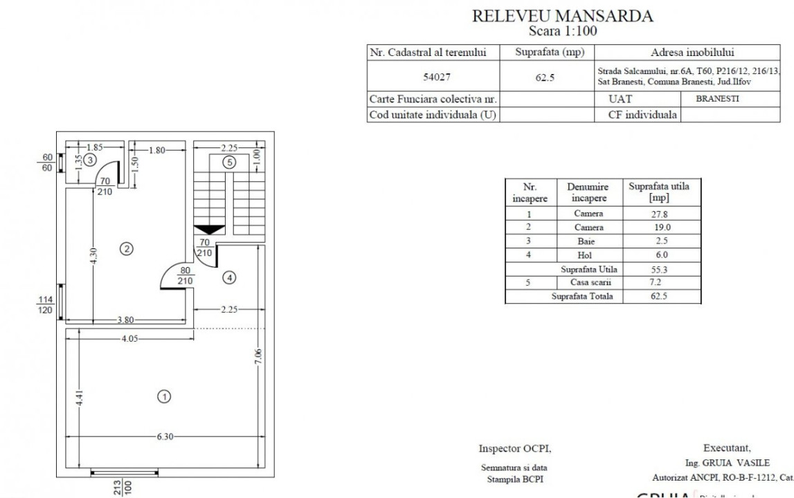 Vila de vanzare Branesti,, teren suplimentar,  gata de mutare si  acces rapid.