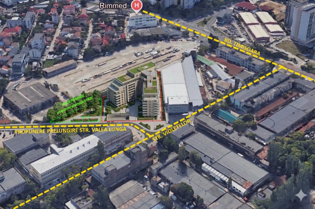 Bd. Timisoara, CUT = 3, P+14 - 12 minute Metrou Valea Ialomitei