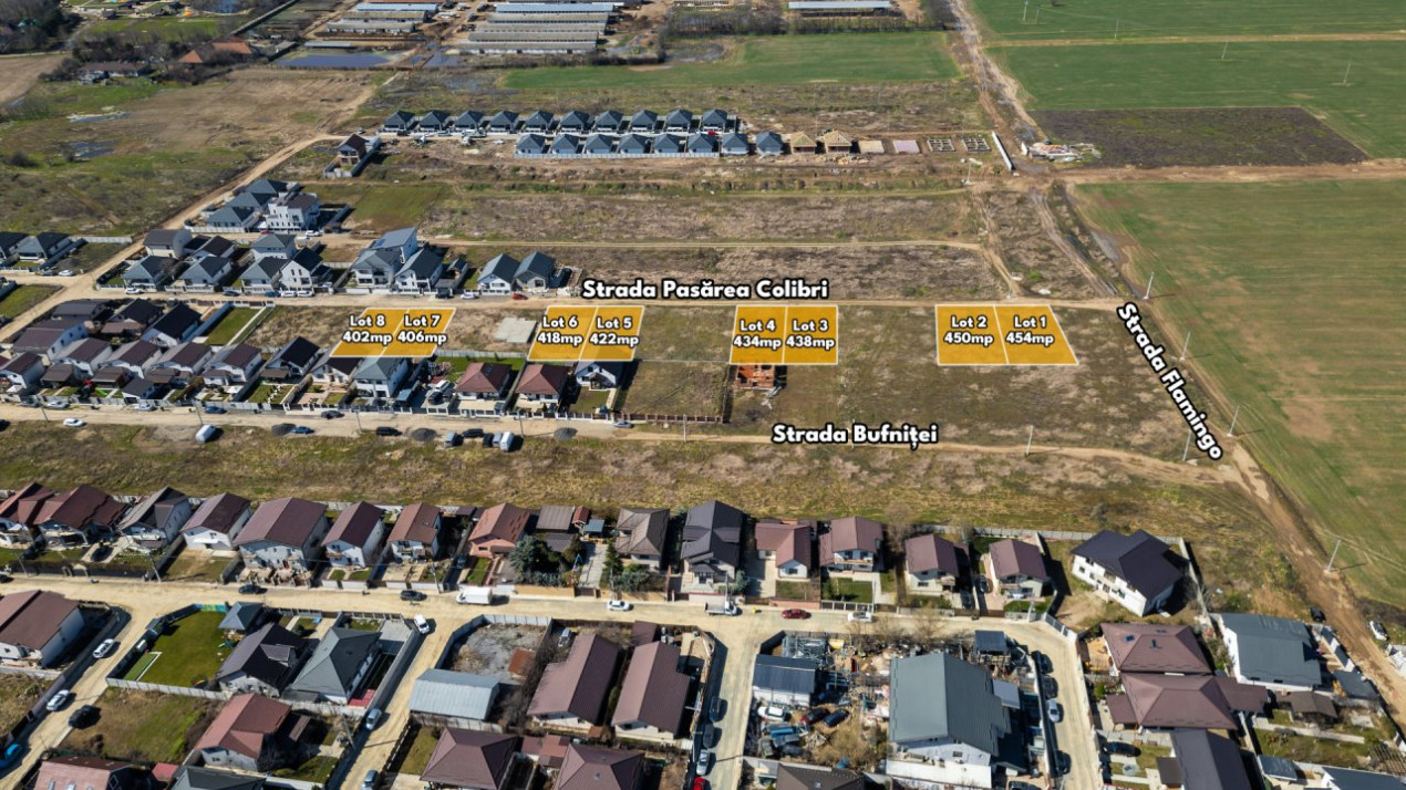 PANTELIMON - TINERETULUI, TEREN 406 MP, FRONT 14 M!