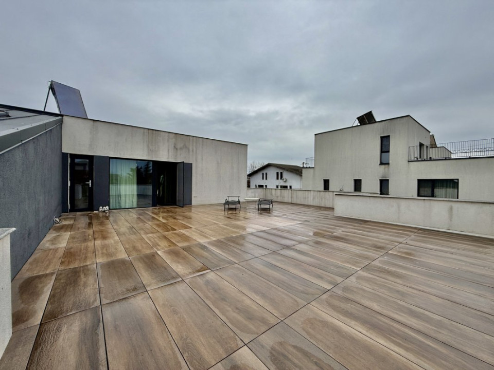 Martha Bibescu casa SMART, terasa 100mp priveliste W