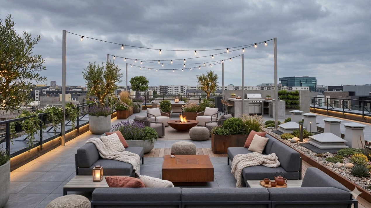 New York Style Design • Pipera 1 • Penthouse • Hobby Room + Rooftop 300Sqm