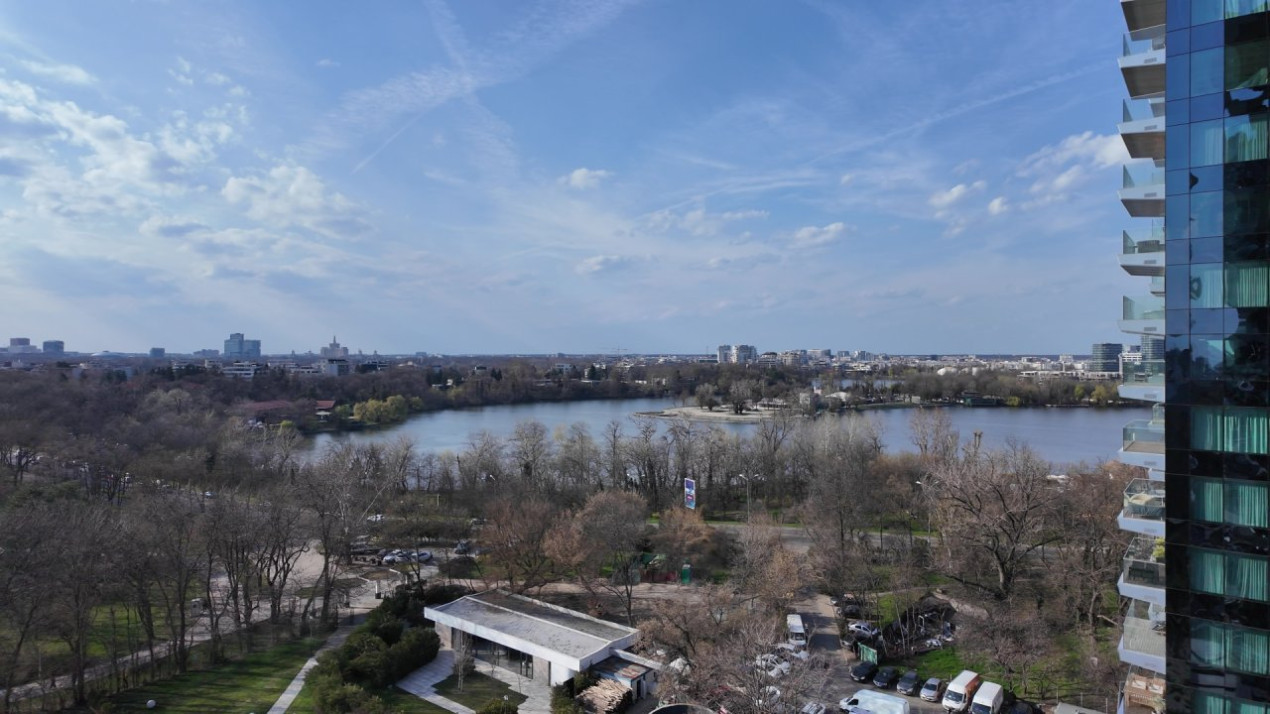 One Mircea Eliade - Floreasca | 4 Rooms + Terrace Open View | Lemon Design