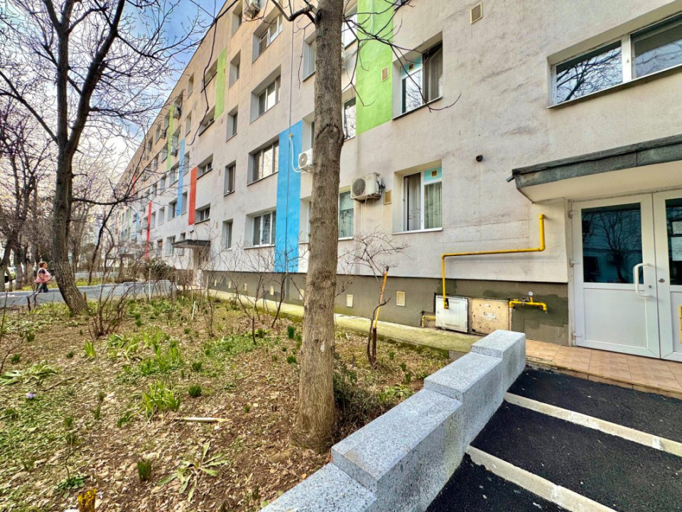 Garsonieră Decomandată 33mp. Bloc Reabilitat. Giurgiului, Grădiștea.