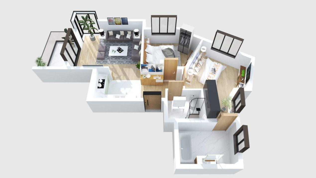 Ultracentral Dacia-Mosilor 3 camere cu priveliste !